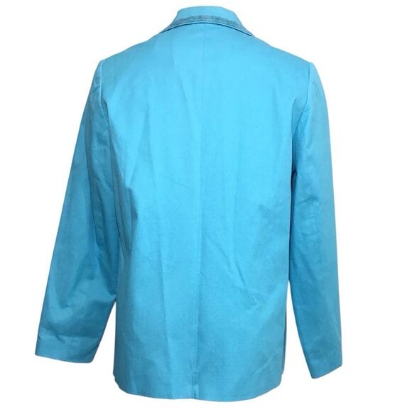 Quaker Factory Sequin Single Button Blazer Size Large - Picture 2 of 11